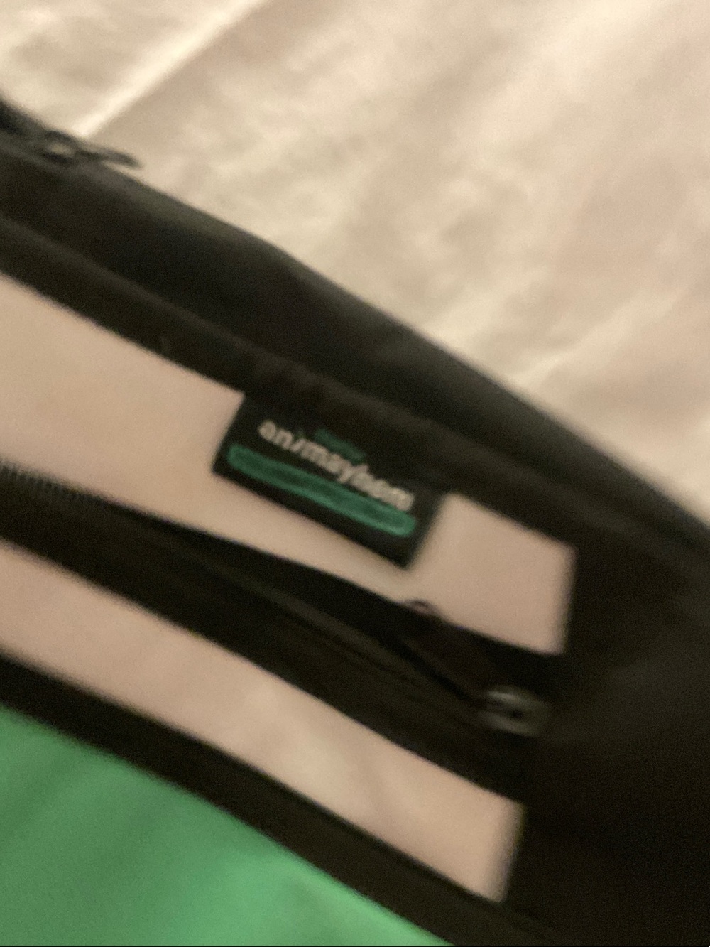 2D Green Cartoon-Style Backpack - Picture 2 of 6